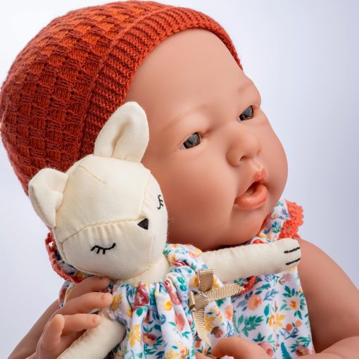 JC Toys - Coleccion Nature | Original La Newborn | Muneca Bebe de Nina Real Anatomicamente Correcta | Set de Regalo | 15" Todo Vinilo | Hecho en Espana | Disenado por Berenguer | Para Edades de 2+ - Imagen 2