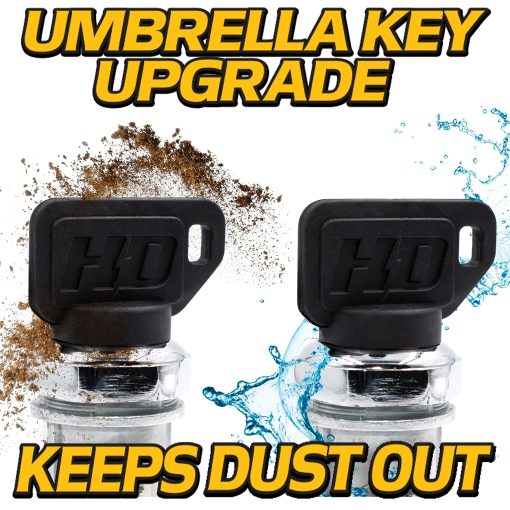 Interruptor de Encendido para Arranque Premium HD Switch AM124137 AM119999 con 2 llaves protectoras SoftGrip para John Deere Compatible con 325, 335, 345 SN#(0-070000) - Actualizacion OEM y llaves estandar - Imagen 2