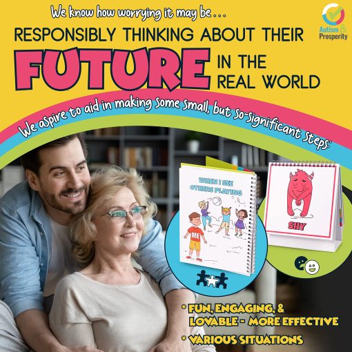 Set de Habilidades Emocionales y Sociales para Ninos con Autismo y Prosperidad - Ninos Autistas - Ninos con TEA Set de Aprendizaje - Juegos y Juguetes de Materiales de Aprendizaje para Ninos - Juegos de Sensibilidad Especial - Regalos para Ninos de 1-3 Anos 3-4 5-7 8-12 - Imagen 5