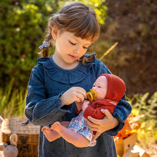 JC Toys - Coleccion Nature | Original La Newborn | Muneca Bebe de Nina Real Anatomicamente Correcta | Set de Regalo | 15" Todo Vinilo | Hecho en Espana | Disenado por Berenguer | Para Edades de 2+ - Imagen 4