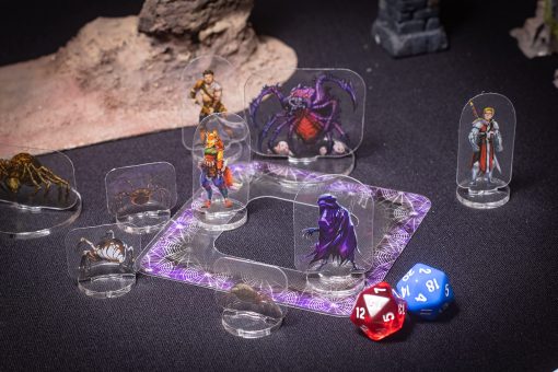 Plantillas de Efectos de Hechizos Arcknight para D&D 5E; 24 Marcadores para Hechizos de area de Efecto con Referencia; Fichas de Condicion, Mejora y Invocacion; para DND Pathfinder TTRPG - Imagen 5