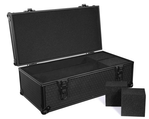 Estuche de Almacenamiento de Tarjetas Gradas | Para mas de 120 Sobres | Diseñado para Tarjetas Deportivas, PSA, Becketts, BGS, SGC, CGC, Toploaders, One-Touch, Etc. Proteccion Fuerte, Caja con Cierre, Incluye Bloques de Espuma - Imagen 5