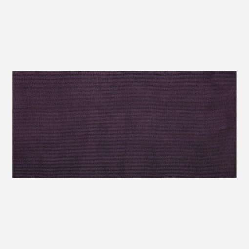 EH Pure Cashmere Shawl, Manton, Manta, Envoltura Ultra Suave, Manta para Sofa, Cama y Viaje, (40" X 82") Espiga (Morado y Negro) - Imagen 5