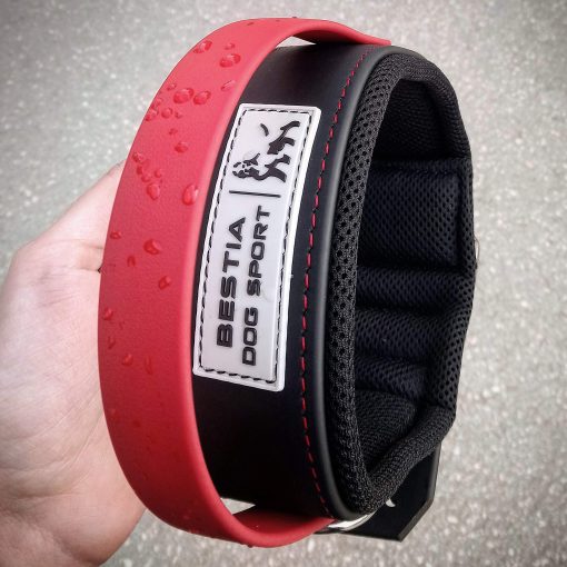 Collar Bestia Dog Sport con Mango Rojo