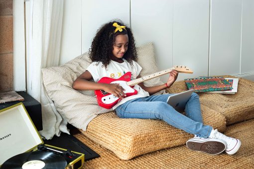 Guitarra Electrica Loog Pro para Ninos de 6+ Anos con Aplicacion de Aprendizaje e Lecciones Incluidas - Imagen 6