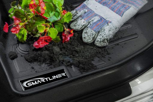 SMARTLINER Forro de carga personalizado negro detras de los asientos de la 2da fila compatible con Chevrolet Tahoe/GMC Yukon 2021-2023 - Imagen 6
