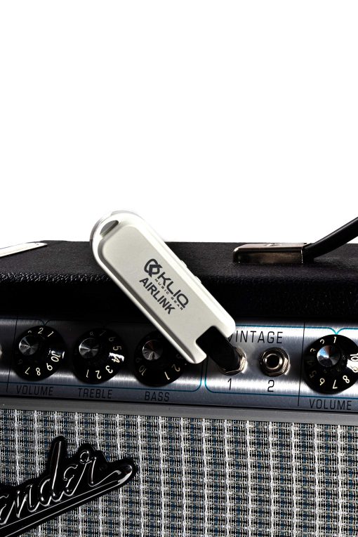 Sistema de Audio Inalambrico Recargable KLIQ Airlink 5.8 GHz diseñado para Guitarra Electrica, Bajo y otros Instrumentos Electricos - Set de Transmisor/Receptor Digital (Inalambrico 5.8G) - Imagen 7