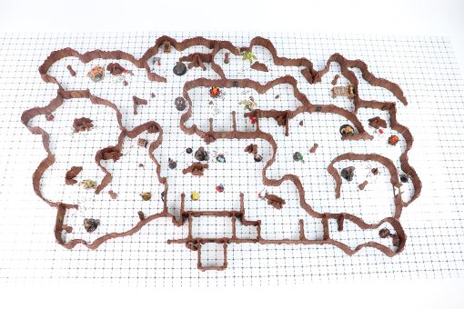 Sistema de Cavernas Modulares Dirt Cheap Dungeons - Set de Ogro para Construccion de Terreno de Juego de Rol de Mesa para Dungeons & Dragons, Pathfinder, Juegos de Guerra, y Mas! - Imagen 4