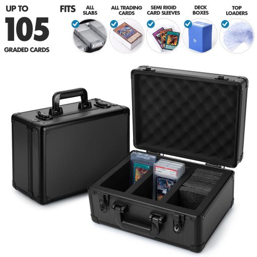 Caja de Almacenamiento de Cartas Deportivas Clasificadas - Estuche para Cartas - Caja de Almacenamiento de Cartas de Intercambio - Caja de Intercambio de Cartas - Estuche de Cartas de Intercambio para Cartas Pokemon - Caja de Almacenamiento de Cartas de Beisbol - Cajas de Almacenamiento de Cartas Deportivas, Almacenamiento de Cartas MTG - Imagen 4