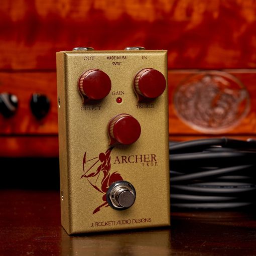 Pedal de Efectos de Guitarra Overdrive y Boost J. Rockett Audio Designs Tour Series Archer IKON - Imagen 2