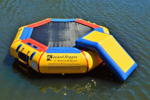 Island Hopper Water Bouncer Slide Attachment for 10' - Imagen 2