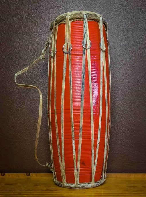 Madal Drum Wooden Instrumento Folklorico Nepali Diseno Autentico 12 IN Drum Madal Para Diversion, Para todos los Grupos de Edad de Musicos, Regalo de Cumpleanos - Tallado a Mano en Nepal - Imagen 5