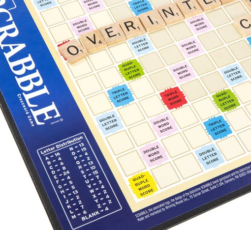 Super Scrabble - La version superdimensionada del mejor juego de palabras de todos los tiempos - De 2 a 4 jugadores - Edades de 8 anos en adelante - Imagen 7