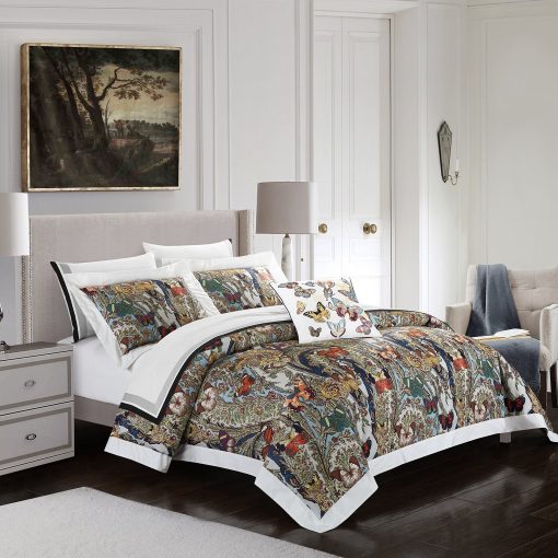 Juego de sabanas Casa Bolaj disenado para sonar, sabanas de saten 100% algodon egipcio, coleccion de lujo estilo moderno de hotel, 400 hilos (Blanco, King) - Imagen 6