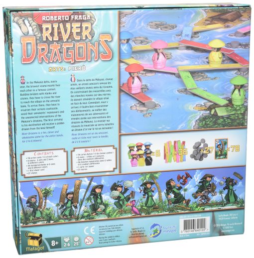 Juego de Mesa River Dragons de Surfin' Meeple - Imagen 2