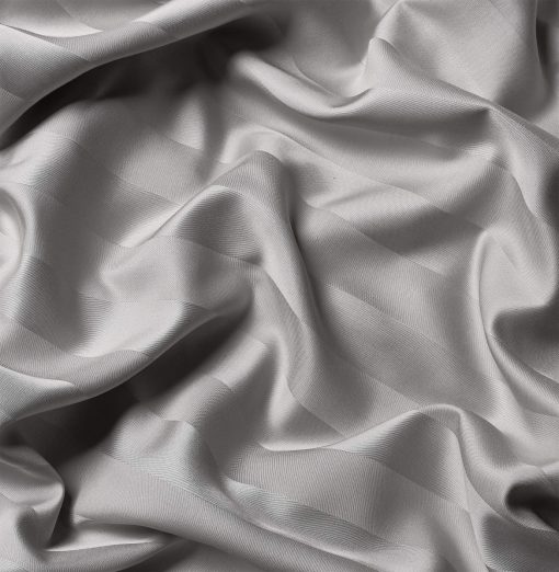 Juego de sabanas completas de puro bambu, genuino 100% viscosa organica derivada del bambu, suavidad y frescura de lujo, costura doble, promesa de calidad de por vida (tamano completo, Jacquard Plateado) - Imagen 7