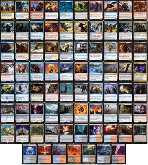 Mazo Comandante Pirata - Grixis - Construccion Personalizada - Elite - MTG - EDH - 100 Cartas