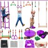 AOBOTE Ninja Warrior Obstacle Course for Kids-Slackline