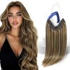 Extensiones de Cabello de Alambre Sunny Pelo Humano Real