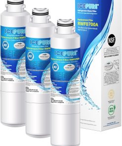 Filtro de Agua de Repuesto ICEPURE RWF0700A para Samsung
