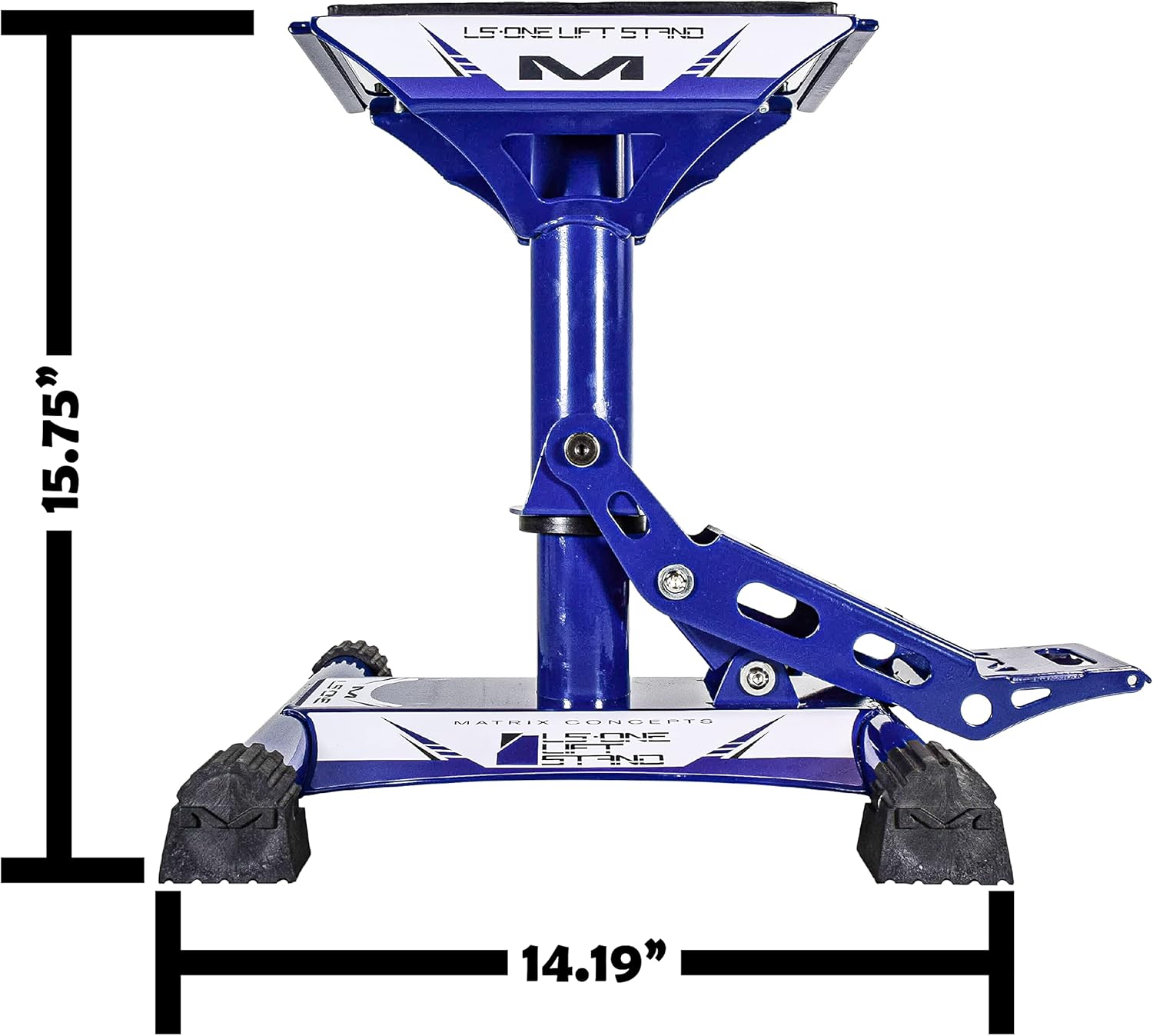 Soporte Azul Matrix LS-One para Motocicleta de Tierra Fuera - Imagen 5
