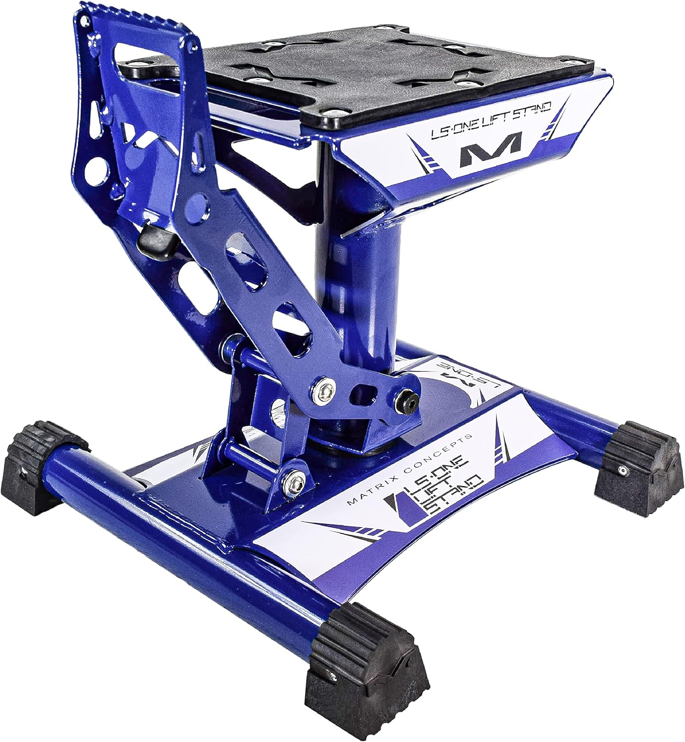 Soporte Azul Matrix LS-One para Motocicleta de Tierra Fuera - Imagen 4