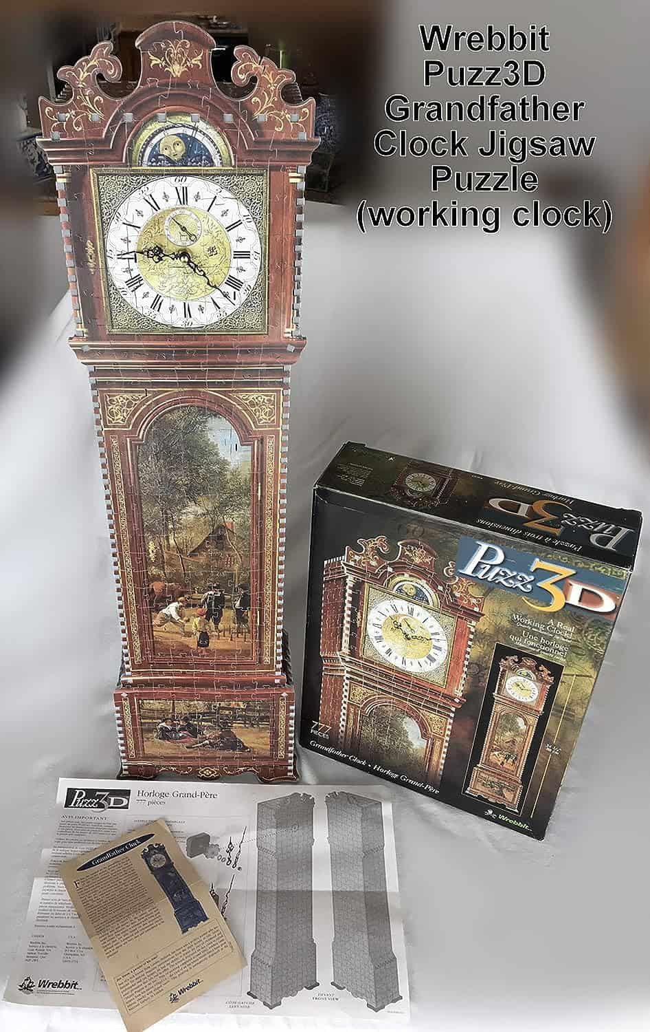 Rompecabezas de Reloj de Abuelo 3D de 777 piezas - Imagen 3