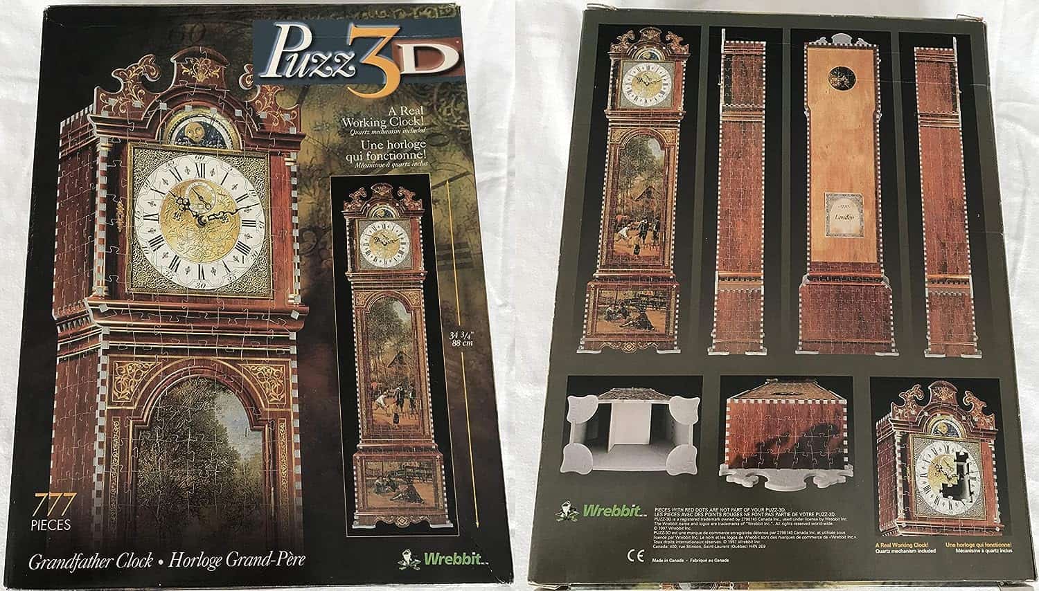 Rompecabezas de Reloj de Abuelo 3D de 777 piezas - Imagen 4