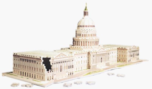 Rompecabezas 3D U.S Capitol de 718 piezas - Imagen 3