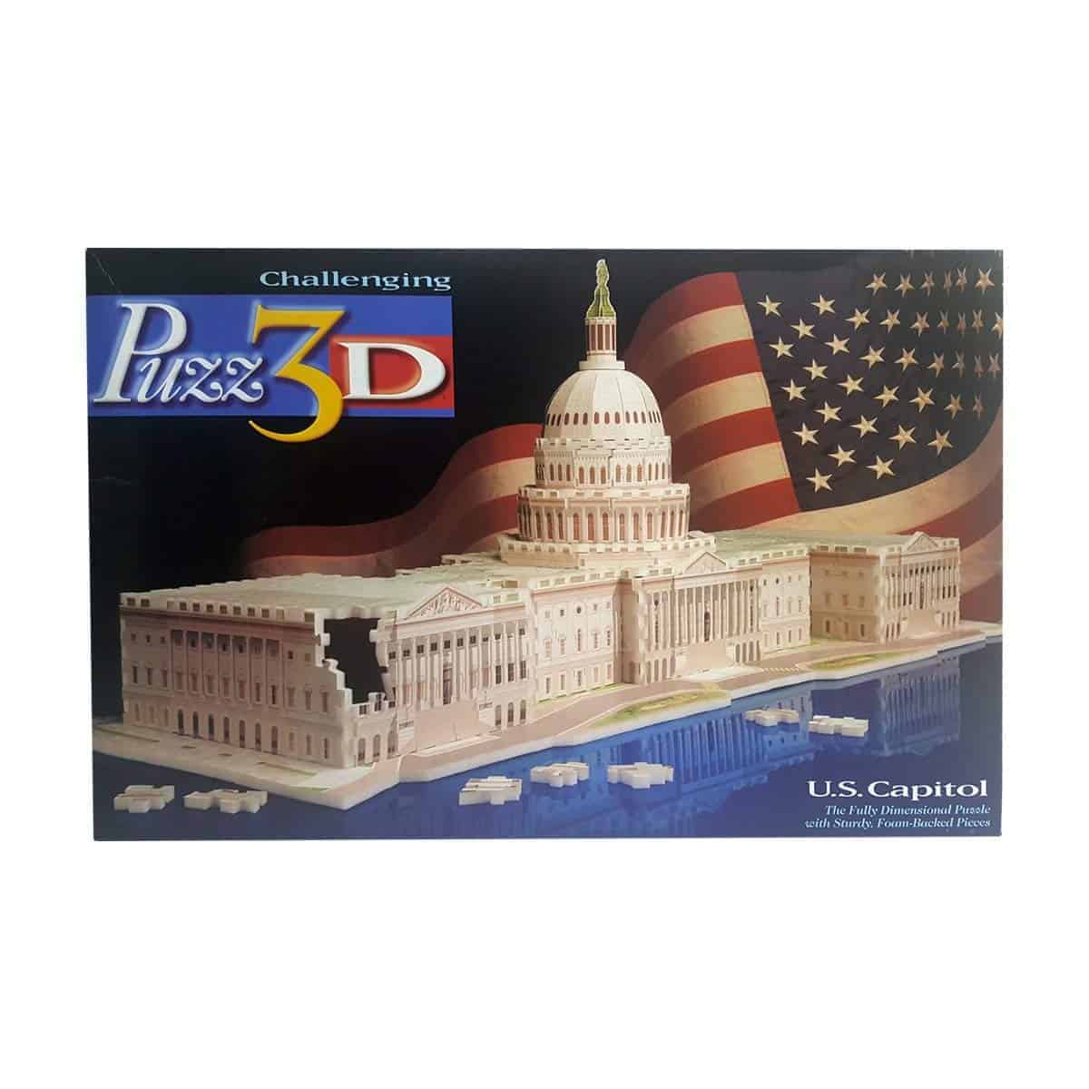 Rompecabezas 3D U.S Capitol de 718 piezas