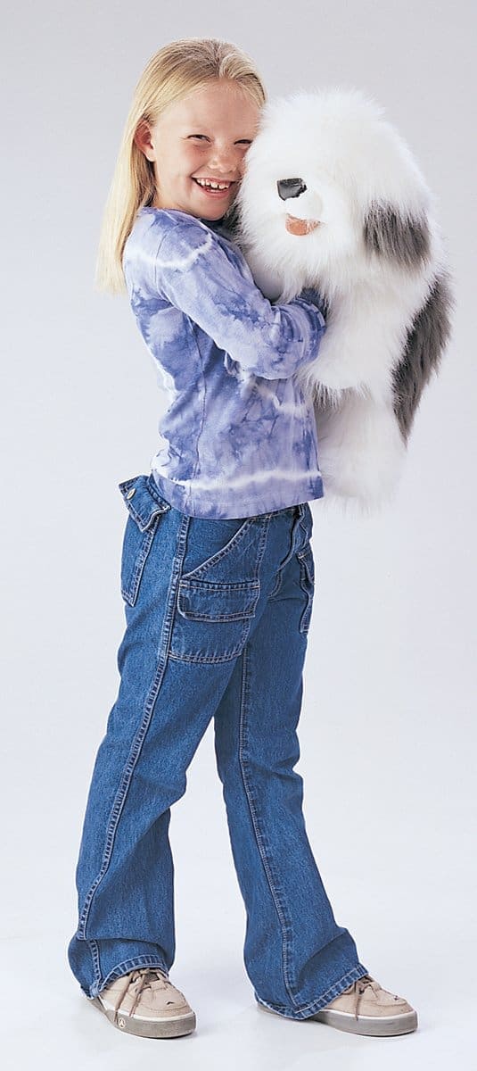 Títere de Perro Ovejero Folkmanis, Multicolor (2029) - Imagen 3