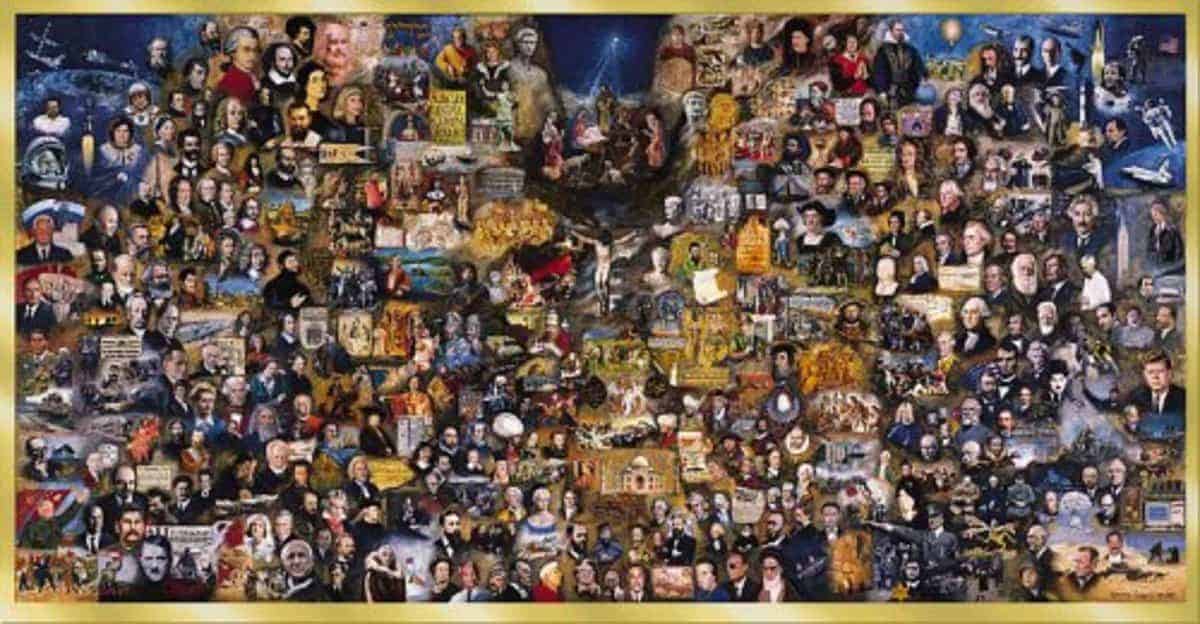 Rompecabezas Tapicería de los Siglos de 2000 Piezas