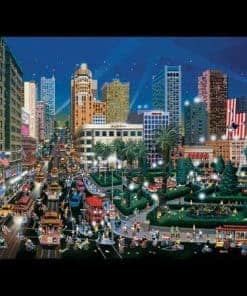 Rompecabezas Union Square de SunsOut Alexander Chen de 1000