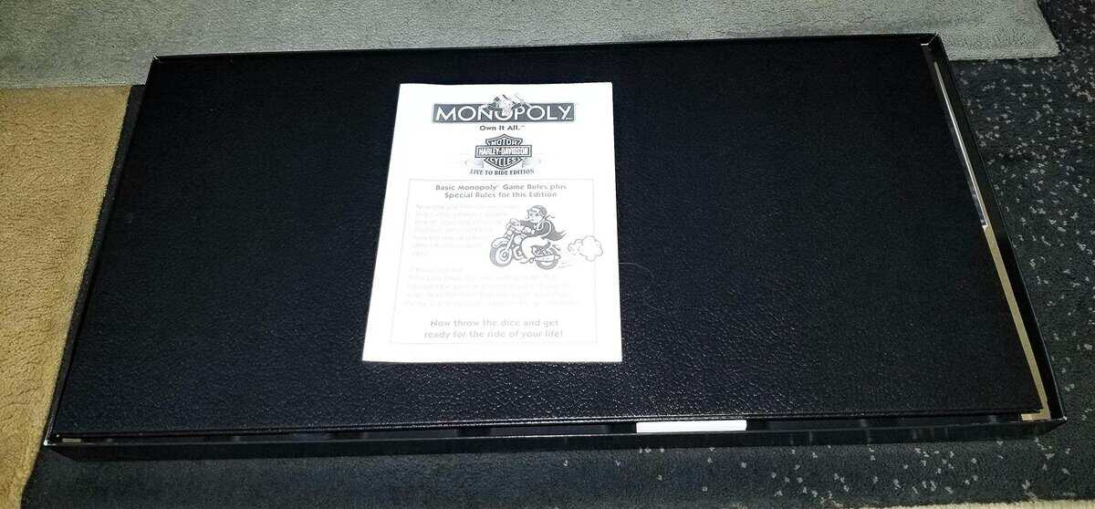 Monopoly Harley-Davidson Live to Ride Collector's Edition - Imagen 3