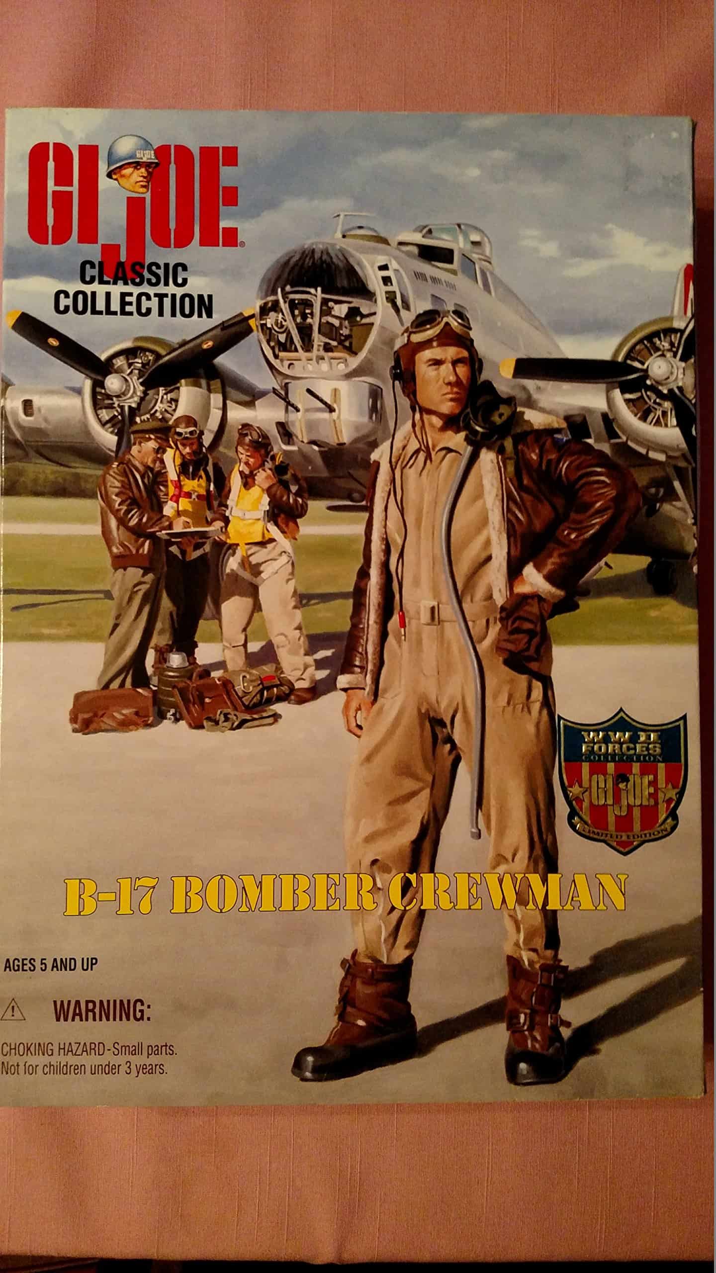 GI Joe Classic Collection Tripulante de B-17 Bomber de la