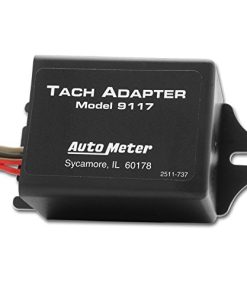 Adaptador de Tachometer Auto Meter 9117, negro