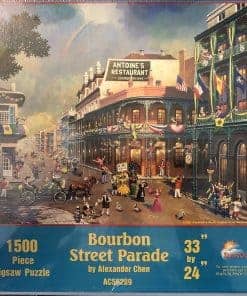 Rompecabezas Bourbon Street Parade de 1500 Piezas de SunsOut