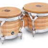 Bongos LP Generation II de Latin Percussion, Natural/Chrome
