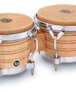 Bongos LP Generation II de Latin Percussion, Natural/Chrome