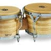 Bongo de Latin Percussion LP201A-3, Natural/Chrome