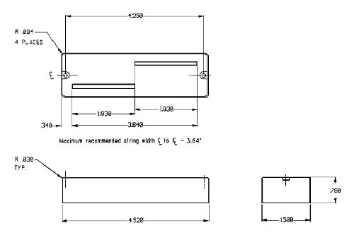 Set de Pastillas Activas para Bajo de 6 Cuerdas Seymour - Imagen 4
