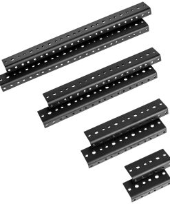 Riel de rack de acero Penn Elcom R0828/12 para montaje de