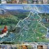 Rompecabezas White Mountain Best of Virginia de 1000 Piezas