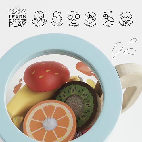 Le Toy Van Honeybake Collection Blender & Wooden Fruit Set - Imagen 6