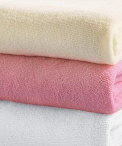 Sábanas Ajustables de Rizo Elástico de Chums - Crema