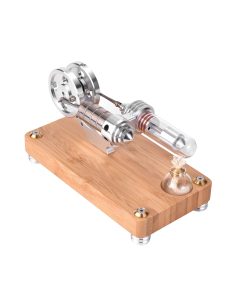 Motor Stirling de Aire Caliente de Doble Volante Sunnytech