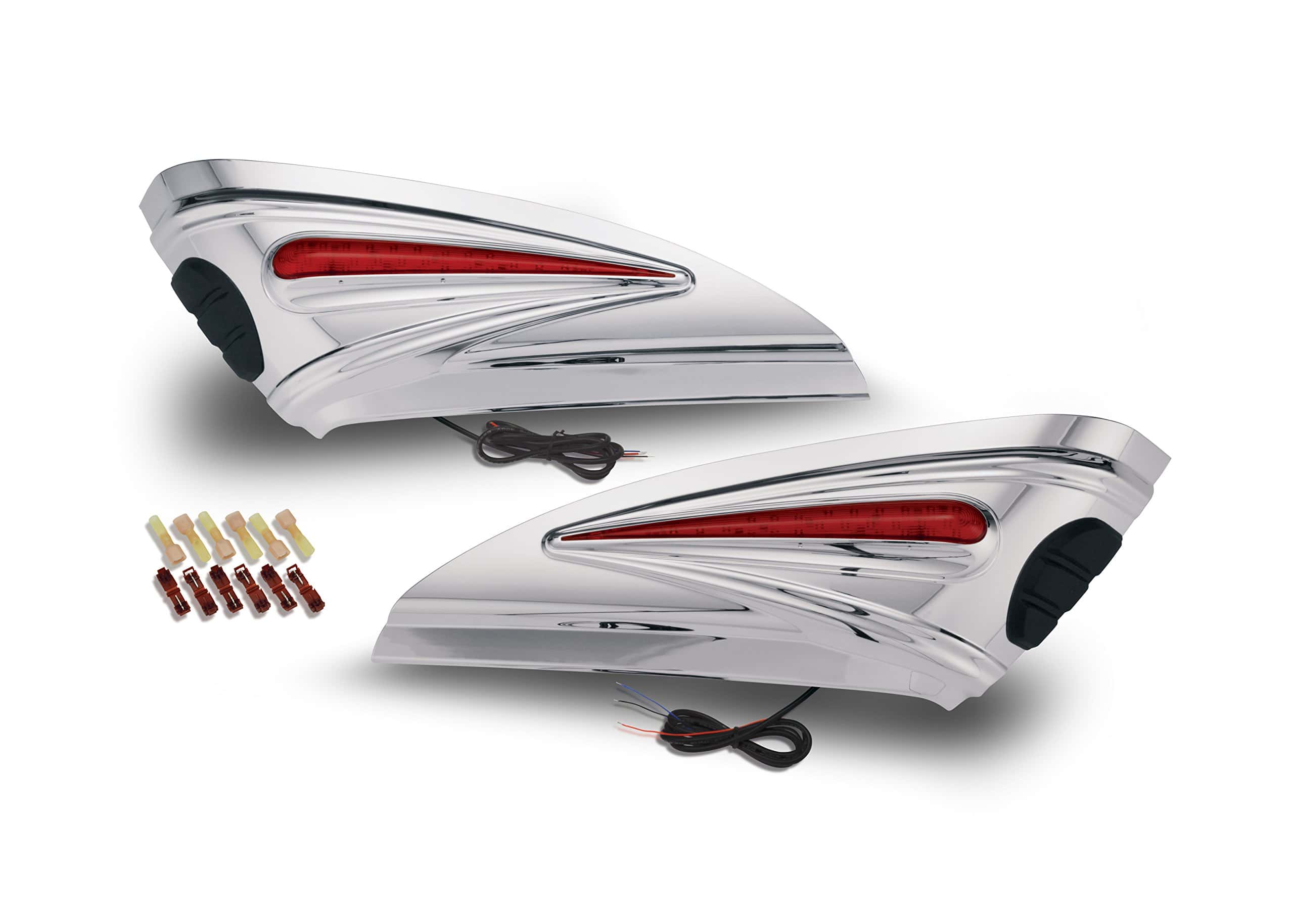 Acentos de protección LED para alforjas de motocicleta Show