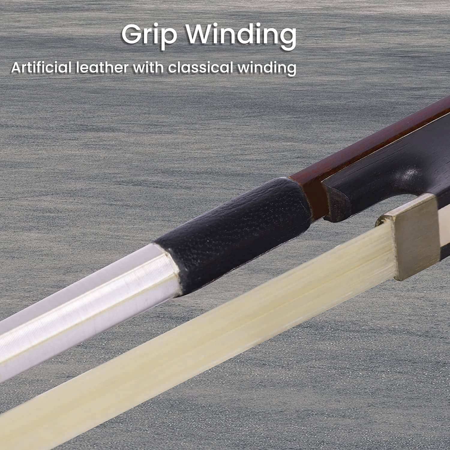 Arco de Violín Estudiantil para Tamaño Completo 4/4 ADM, - Imagen 5