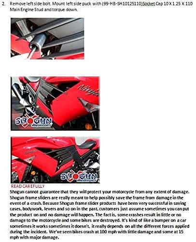 Shogun USA Made Kawasaki Ninja ZX14R ZX 14 2012 2013 2014 - Imagen 9