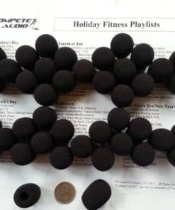 Set de 50 Fundas de Espuma para Micrófono (Cubiertas de